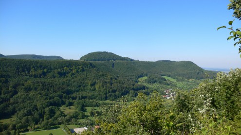 Blick vom Barmkapf auf den Roßberg