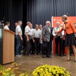 Gratulation zum Kulturlandschaftspreis, Foto: A. Schramm
